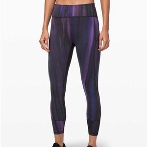 Lululemon 25” Everlux Lunar Purple Leggings Size 6